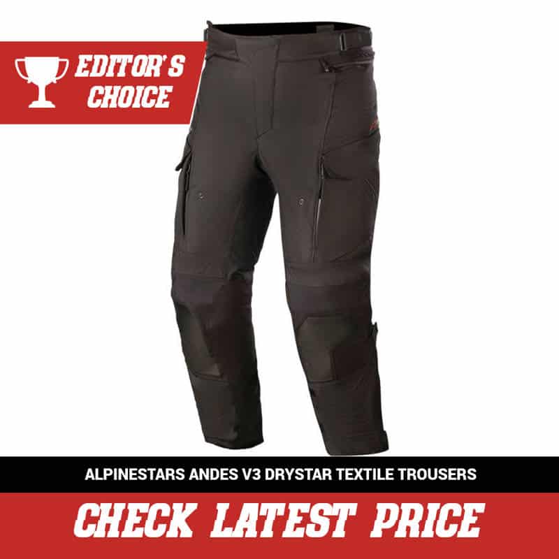 ALPINESTARS ANDES V3 DRYSTAR TEXTILE TROUSERS